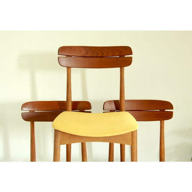 Wood Mid-Century Scandinavian Teak Chair, 1960s For Sale - Image 7 of 10
