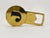 One (1) beautiful mid-century bottle opener featuring the initial "J", crafted from solid, polished brass. Model #4919,...