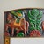 Vintage Wooden Wall Mirror, India, 1970s For Sale - Image 14 of 18