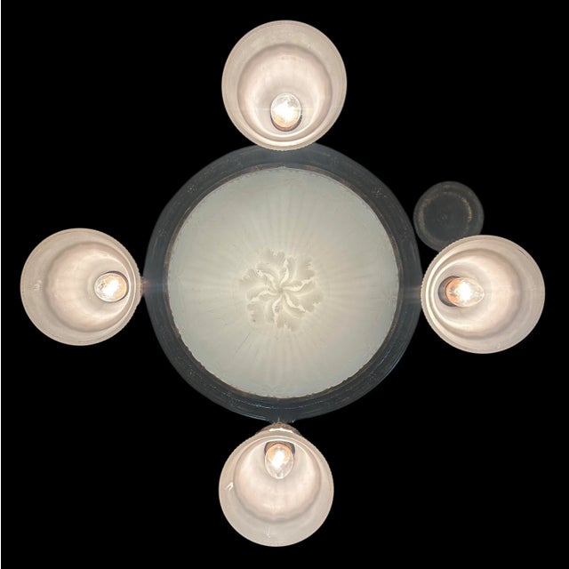 Antique Five Light Chandelier For Sale In South Bend - Image 6 of 7