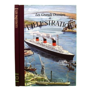 "Les Grands Dossiers De l'Illustration Les Paquebots Histoire d'Un Siecle 1843-1944" 1993 Baschet, Eric