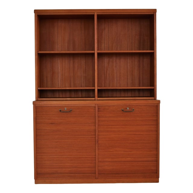 Drum Filing Cabinet, 1960s For Sale