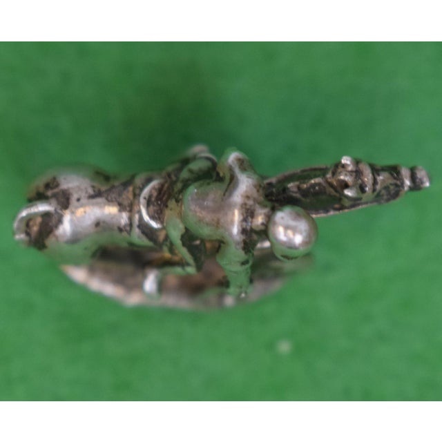 Sterling Silver Polo Player Figurine For Sale - Image 4 of 4
