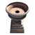 Oversized Antique Classical Cast Iron Garden Urn C1900 For Sale - Image 4 of 5