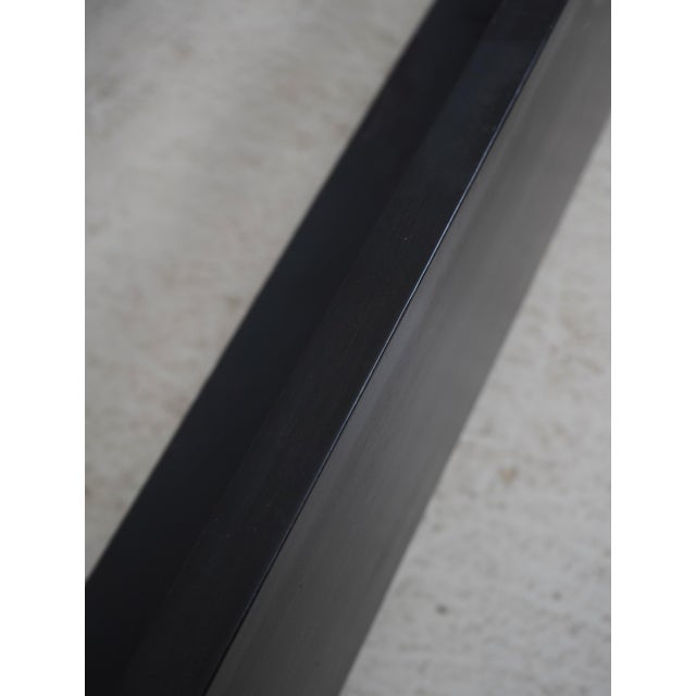 Nancy Corzine King Size Poster Bed W. Tufted Headboard For Sale - Image 10 of 14