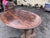 English 84" English Oval Dining Table For Sale - Image 3 of 12