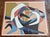 1970s Giorgio Zennaro Vintage Abstract Silkscreen, Signed For Sale - Image 5 of 10