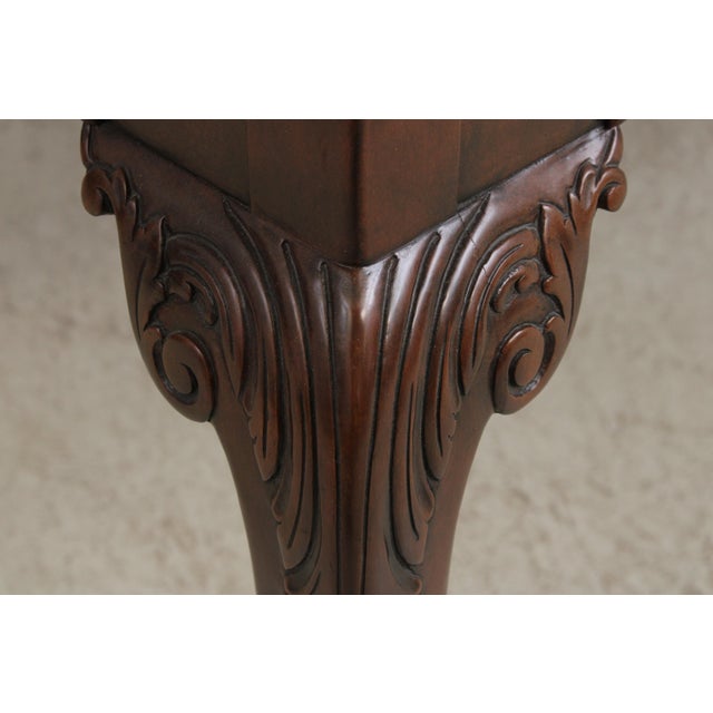 Baker Stately Homes Walnut Dining Room Table For Sale In Philadelphia - Image 6 of 17