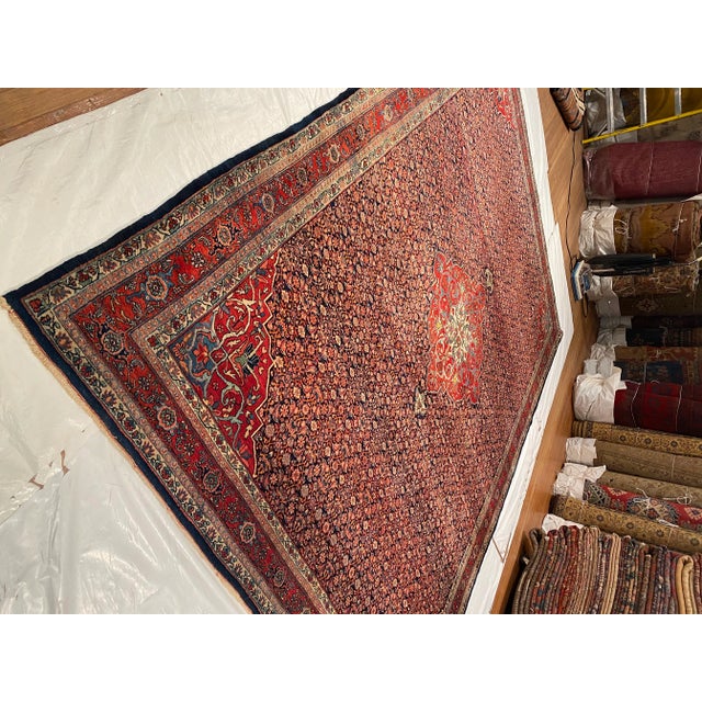 Early 21st Century Navy Persian Bidjar For Sale - Image 4 of 7