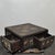 Antique Chinese Hardwood Jewelry Chest With Gilt-Bronze Inlay & Hidden Drawers For Sale In Los Angeles - Image 6 of 9