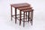 Mid-Century Danish Teak Nesting Tables, Set of 3 For Sale - Image 3 of 13
