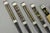 Vintage Japanese Oriental Chopsticks W/ 2 Custom Silk Gold Sleeves - 6 Pc Set For Sale In Philadelphia - Image 6 of 10