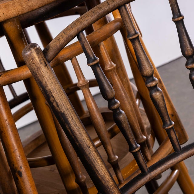 Mixed Bentwood Debrecen Spindle Back Dining Chair, 1940s For Sale - Image 15 of 18