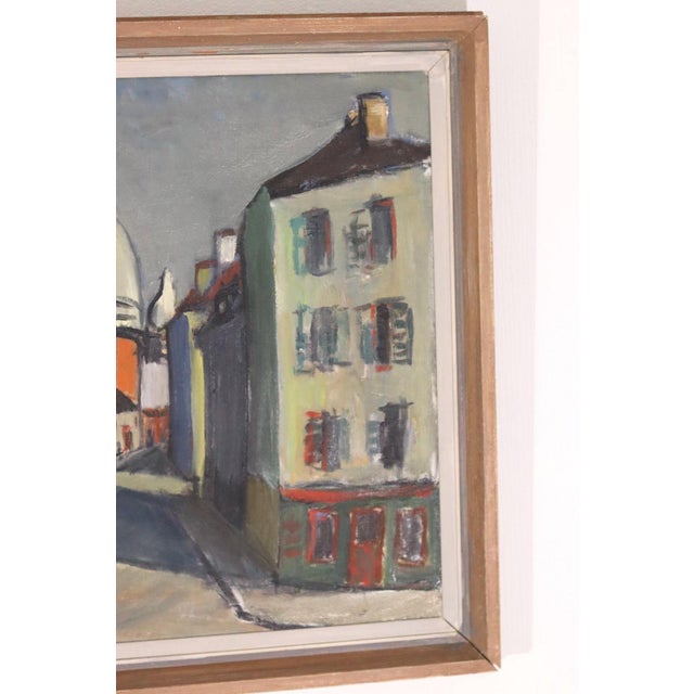 Tryggve Eagle, Montmartre, 1951, Oil on Canvas, Framed For Sale - Image 4 of 11