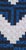 20thc Blue & White Log Cabin Quilt For Sale - Image 4 of 8