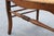 19th Century French Provincial Ladder‑back Armchair with Woven Rush Seat For Sale - Image 13 of 15