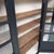 Wood Large Vintage French Blackened Wood Bookcase, 1950 For Sale - Image 7 of 8
