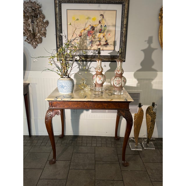 18th Century 18th Century Wonderful Period Georgian Console Tabke For Sale - Image 5 of 8