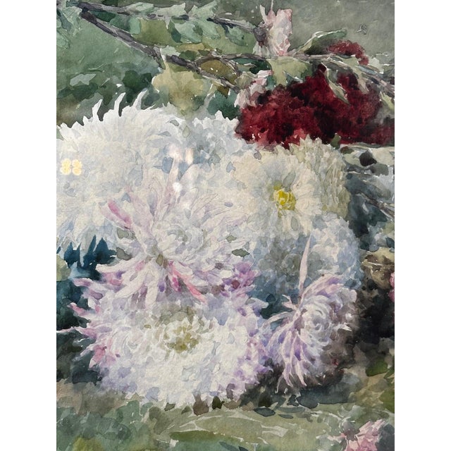 François Rivoire, Still Life Composition, 1920s, Watercolor For Sale - Image 10 of 14