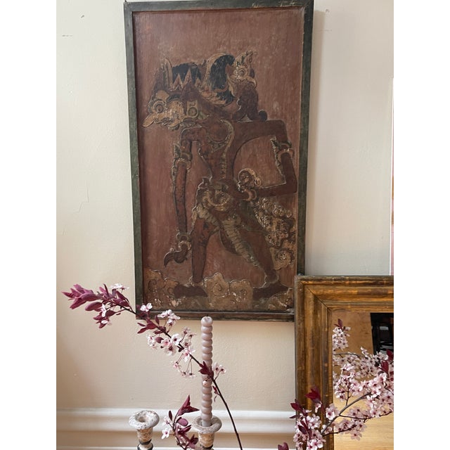 Mid 19th Century Mid 19th Century Antique Javanese Keris Board Art For Sale - Image 5 of 12