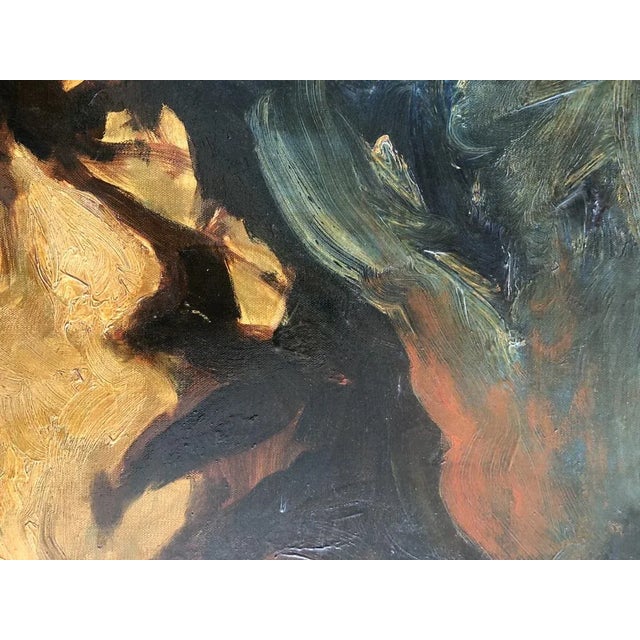 Sylvain Vigny, Visage, Oil on Canvas, Framed For Sale - Image 5 of 9