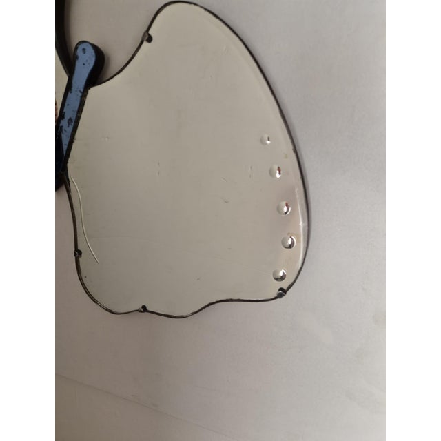 Wood Cristal Art Butterfly-Shaped Mirror, 1950s For Sale - Image 7 of 18