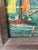 1960s Small Impasto Sailboat Oil Painting in Antiqued Giltwood Frame, Signed Michel For Sale - Image 4 of 12