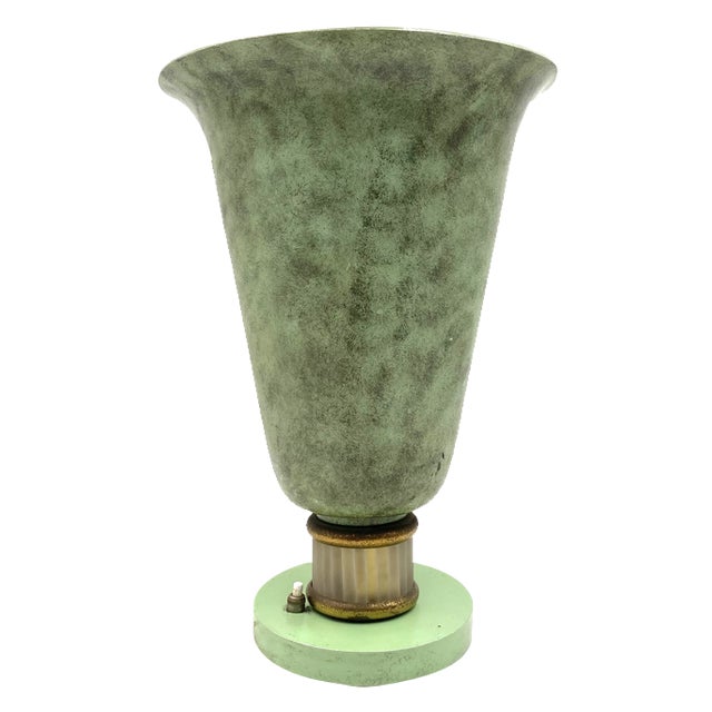 Art Deco Table Lamp attributed to Edmond Etling, France, 1920s For Sale