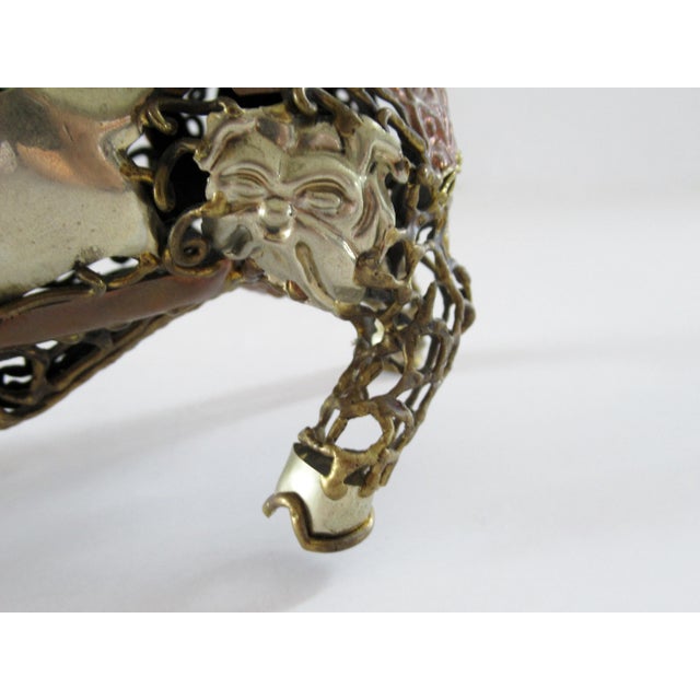 Pal Kepenyes Style Brutalist Mexican Milagro Bull Sculpture For Sale - Image 11 of 13