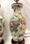 Late 20th Century Vintage Ceramic Vase Lamps With Elegant Floral Design on Wood Plinths- A Pair For Sale - Image 5 of 15