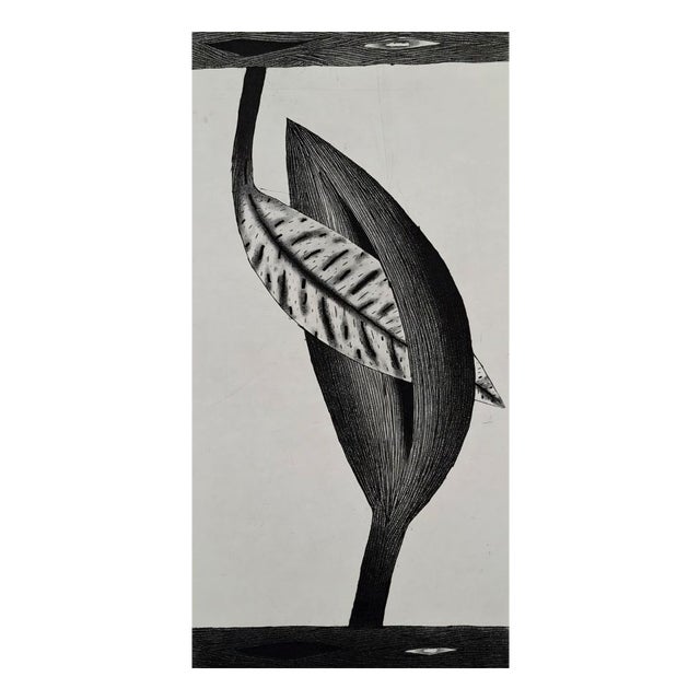 Jerzy Dmitruk, Love Letter (Trees of Revelation), 2015, Etching For Sale