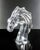 Sculpture Horse Head from Daum, France For Sale - Image 3 of 9