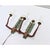 Vintage Italian Iron and Tole Sunflower Sconce For Sale In Baton Rouge - Image 6 of 9