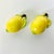1970s Vintage Italian Mediterranean Hollywood Regency Lemon Salt & Pepper Shakers - A Pair For Sale - Image 12 of 15