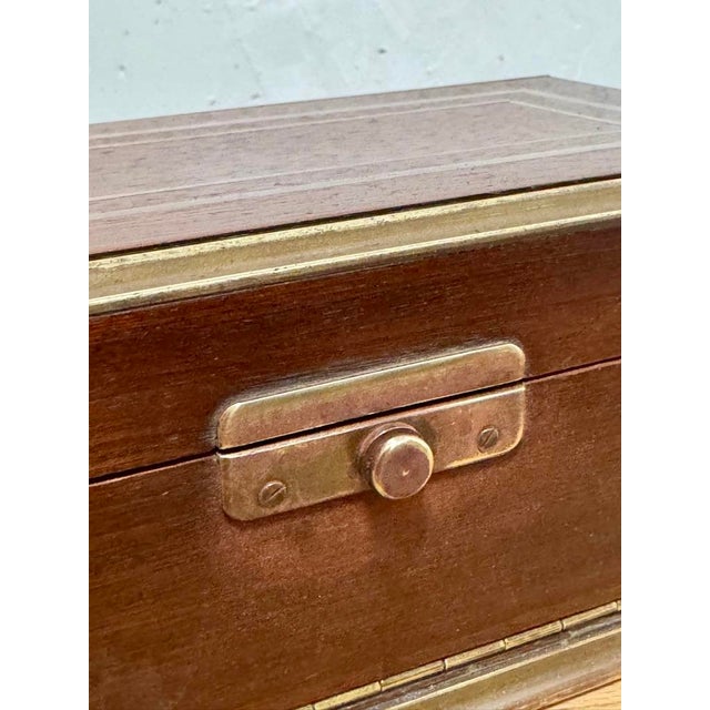 1920s Antique Jewelry Box, 1920 For Sale - Image 5 of 9
