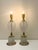Cut Glass-Crystal & Brass Table Lamps in Pineapple Shape, 1960s, Set of 2 For Sale - Image 11 of 17
