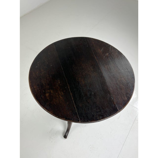 English Tilt Top Table For Sale - Image 4 of 13
