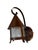 Arts & Crafts Early 20th Century Arts and Crafts Hammered Copper Outdoor Wall Sconces With Original Patina - a Pair For Sale - Image 3 of 12