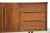 1950s Refinished Walnut and Brass Dresser For Sale - Image 9 of 10