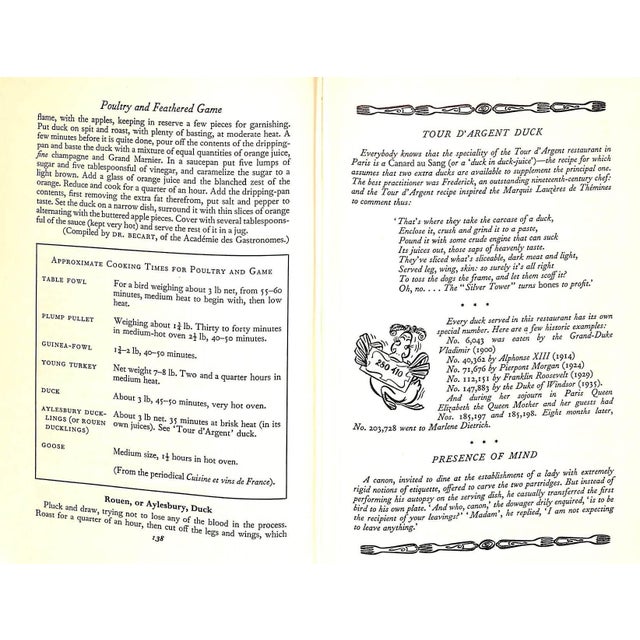 Paper "Real French Cooking: With Outstanding Recipes From Other Countries" 1956 Savarin For Sale - Image 7 of 12