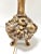 Vintage Gold Cast Metal Fruit Basket Table Lamp, Hollywood Regency For Sale In Louisville - Image 6 of 9