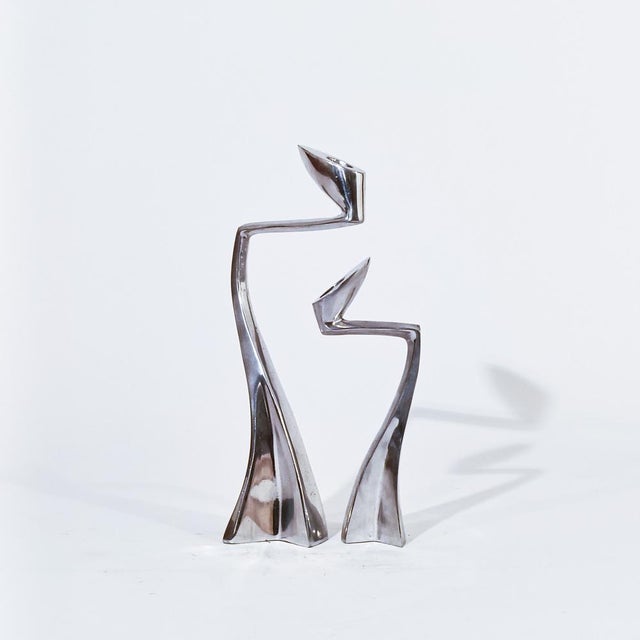 Brutalist Candleholders by Matthew Hilton, 1980s, Set of 2 For Sale - Image 12 of 13