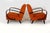 Czech Bentwood Lounge Chairs by Jindřich Halabala for Up Závody, 1950s, Set of 2 For Sale - Image 9 of 18