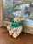 This vintage Steiff clown teddy bear features the brand's signature craftsmanship, made from 50% wool and 50% cotton. The...