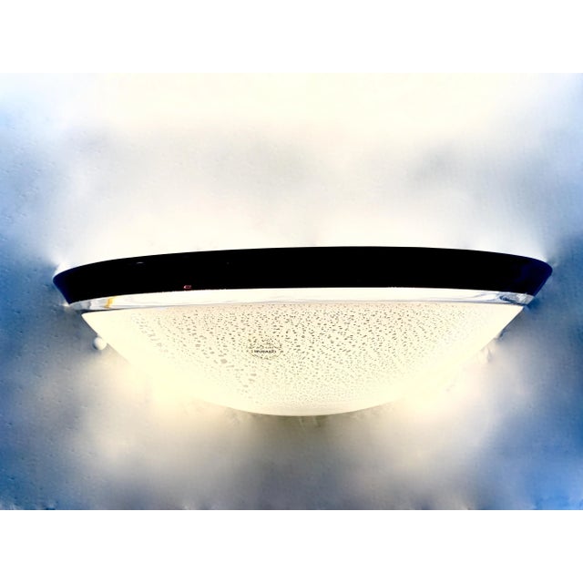 Silver Sconces from Murano Due, 1970s, Set of 3 For Sale - Image 4 of 9