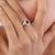 Not Yet Made - Made To Order 1.12ct Blue Sapphire & Diamond Bezel Chunky Ring 14k Yellow Gold Size 8 For Sale - Image 5 of 17