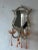 French Pink Opaline Drops Mirror Murano Glass Sconces, Circa 1920 For Sale - Image 6 of 11