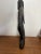 Vintage Abstract Thinking Man Sculpture Figurine Modernist Black Art Decor For Sale - Image 4 of 11