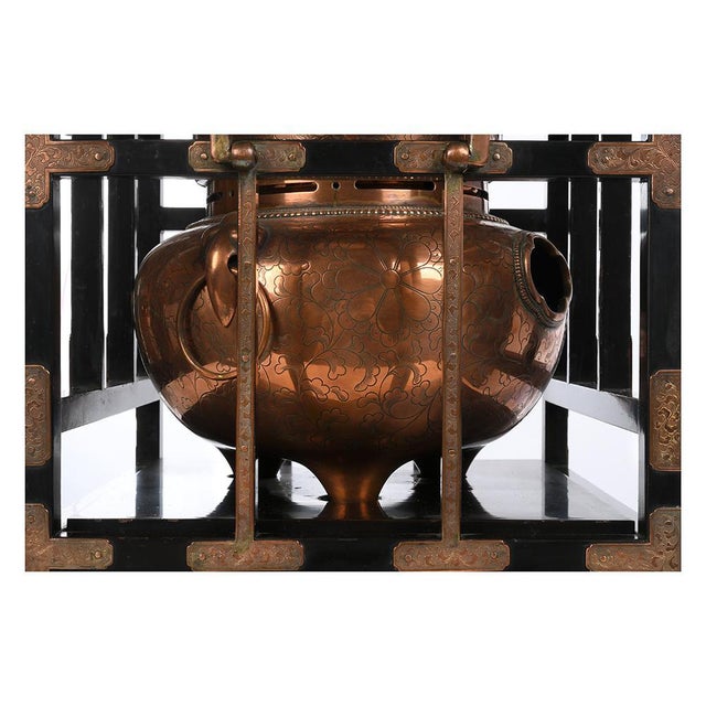 Black Antique Indochina Perfume Burner, 1900s For Sale - Image 8 of 12