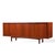 Mid-Century Modern Hp Hansen Style Mid Century Danish Teak and Brass Credenza For Sale - Image 3 of 9